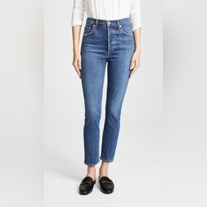 Agolde Nico High Rise Slim Fit Jeans
